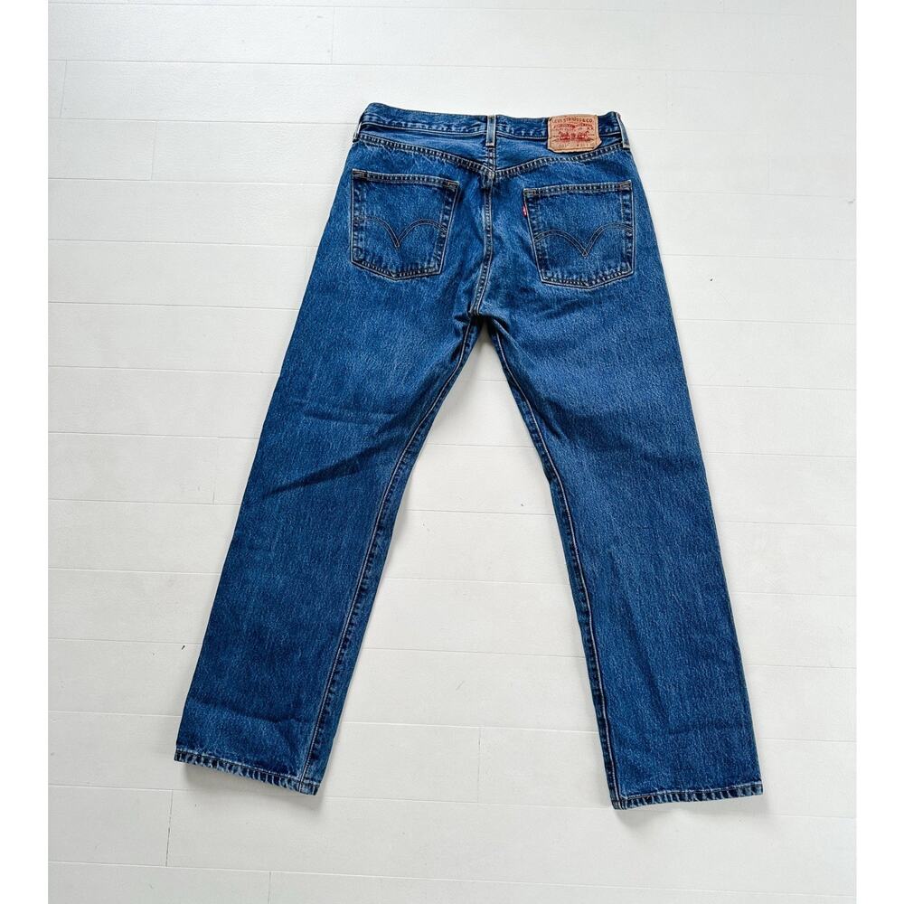 Vintage 90s Made In Mexico Levi’s 501 Denim Jeans 33 X 30